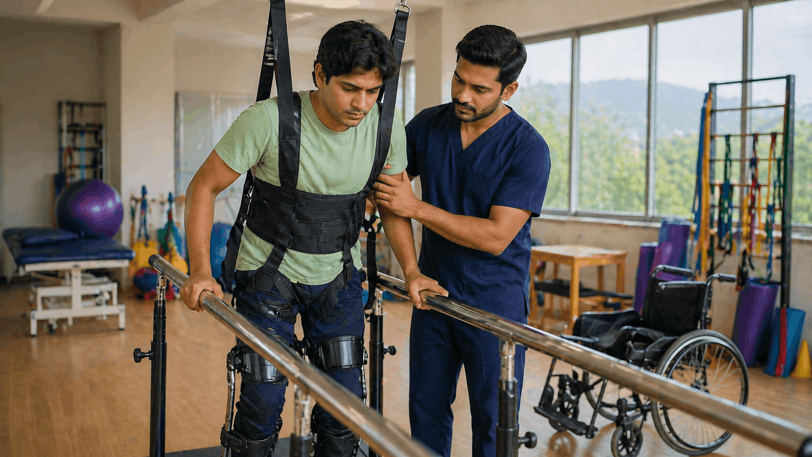 Neuro Rehab Dehradun, advanced roboticneuro rehabilitation center in Dehradun Stroke Rehabilitation in Dehradun, Paralysis Treatment in Dehradun, Spinal Cord Injury Rehabilitation in Dehradun, Brain Injury Rehabilitation in Dehradun, Pediatric Neuro Rehabilitation in Dehradun, Post-Surgery Rehabilitation in Dehradun, neuro rehabilitation center in Dehradun, neuro rehabilitation in Dehradun, Geriatric Physiotherapy in Dehradun, Advaith Ability Dehradun, physiotherapy center in Dehradun, Best Neuro Rehab Center in Dehradun Uttarakhand, Expert Neuro Rehabilitation Care in Dehradun, Neuro Rehab Dehradun provides advanced and personalised care for individuals recovering from neurological and spinal conditions. From spinal cord injury rehabilitation in Dehradun to stroke rehabilitation, pediatric neuro rehabilitation, and orthopaedic physiotherapy, our expert team supports every step of your recovery with evidence-based treatment and compassionate guidance.